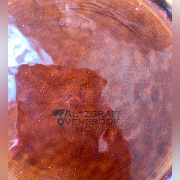 Retro Pfaltzgraff oversized Bowl and large croc With Lid USA vintage - Picture 2 of 3